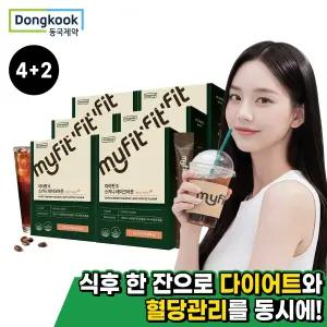 4+2 동국제약 마이핏 스키니 테이크아웃 다이어트혈당관리 총6박스