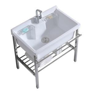 애벌빨래 개수대 탕비실 빨래 보조싱크대 소형 야외 세면대