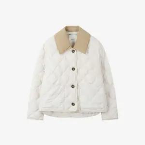 [롯데백화점]쥬크 디테쳐블 코듀로이 카라 퀼팅 구스 다운 점퍼 Z254PSG182