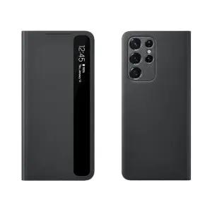 삼성 스마트 클리어 커버 플립 s21 5g 케이스 갤럭시 휴대폰케이스 뷰커버용 클리어뷰