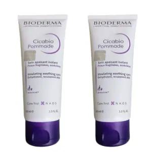 바이오더마 시카비오 포마드 100ml 2개 리페어 리치 밤 보습 크림 (1srr)