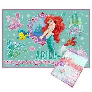 [골드스마일]디즈니 1인용 미니 돗자리 인어공주 1P 유치원 피크닉