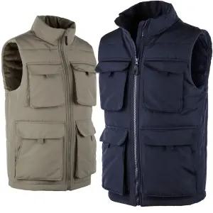 PN11093 겨울 남성 보아 패딩조끼 방한 남자 캠핑 등산