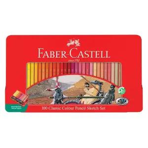 파버카스텔 유성색연필 틴케이스 100색