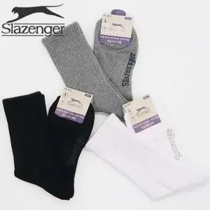 남성 국산 슬레진저 무지 장목 쿠션 스포츠양말 4켤레