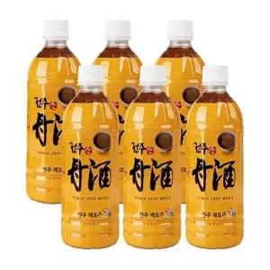 우리쌀 전주모주 500mlx6병 / 전통방식 발효음료