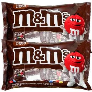 엠앤엠즈 초콜릿 밀크 펀사이즈500g 2개, 한국마즈, M&M