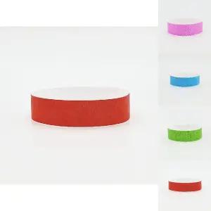 컬러 팔찌 티켓 빨강/밴드/입장권/띠지/일회용/손목/종이/놀이/공원/입장/페스티벌/클럽/1회용/팔지/공연