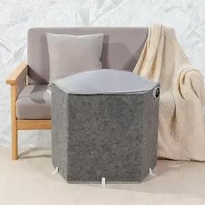 미홀 파티션히터 사무실 발난로 히팅패드 데스크히터