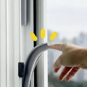 에코와이드 끼우는 문풍지 창문 틈새막이 벌레 소음 창틀 바람 막이 샷시 틈막이