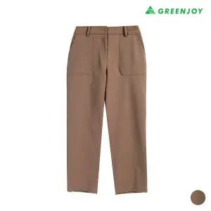[아웃도어스/그린조이]여성 앞포켓 세미 배기핏 밴딩 팬츠_GF23WT81W
