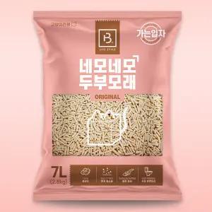 브리더랩 네모네모 두부모래 가는입자 오리지널 7L x 6개
