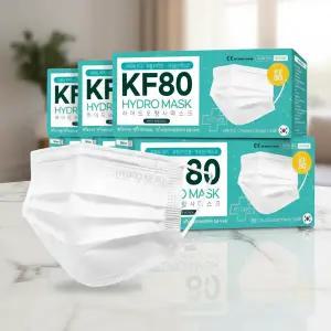 하이드로 KF80 황사 덴탈 마스크 대형 300매