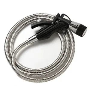 다용도스프레이건 메탈호스2.0M세트 베란다 물 호스 스프레이건