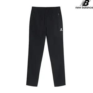 [셀러허브 1]뉴발란스 NBMLBB7013-BK 트리코트 팬츠 슬림핏 남녀공용 트레이닝 긴바지 (43931758)