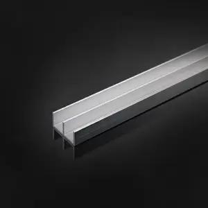 유리 슬라이딩 진열장용 상하부 레일 가구철물 부품