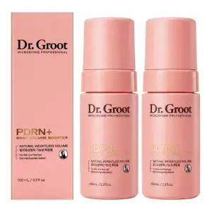 [닥터그루트] 마이크로바이옴 프로페셔널 PDRN 피디알엔 루트 볼륨 부스터 버블 세럼 100mlX2개