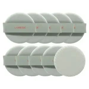 라네즈 네오 쿠션 파운데이션 메이크업 팩트 화장 퍼프 민트 10매