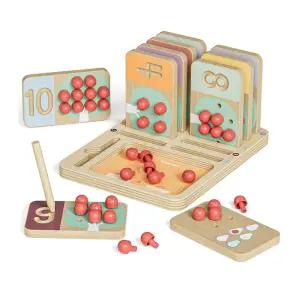 탑브라이트 숫자학습 탑브라이트 과일나무 열매끼우기/유아/수학/계산/놀이/키즈/숫자/완구/홈스쿨/수개념