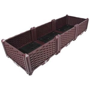 대형 조립식 화분 상자 조립형 플랜트 박스 텃밭 플라스틱 화단