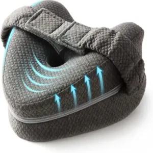 옆구리 수면을 위한 툴라리스 무릎 베개 - 다리 사이 허리 관절 및 척추를 좌골 지원