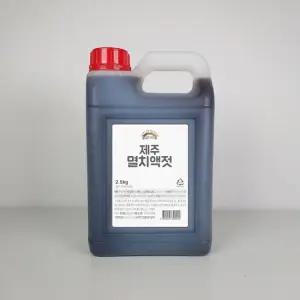 굴다리식품 김정배 젓갈 제주멸치액젓 2.5kg