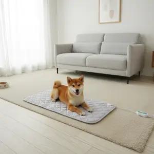 [캠핑덕] 강아지 반려동물 탄소 전기방석 전기매트 고양이 장판 쇼파 캠핑 대형