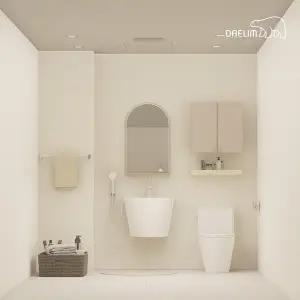 [DAELIM]대림바스 오트뮬리 디자인장 소형욕실 리모델링