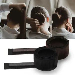 당고머리 올림머리 똥머리 스틱밴드 헤어끈 만두머리 머리끈 똥머리