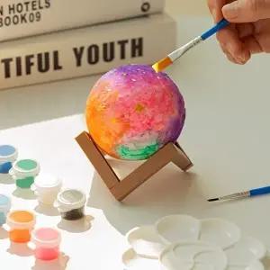 DIY 달 조명 무드등 아크릴 물감 키트 만들기 미니형