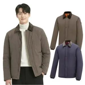 남성 겨울 웰론 코듀로이 등산 카라형 패딩 자켓 KSC854SO1M