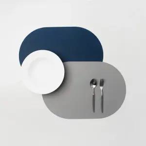 타원 식탁 테이블 매트 방수 양면 패드/예쁜/호텔용/개인용/일반/받침대/덮개/시트/탁자/깔판/러그/깔개