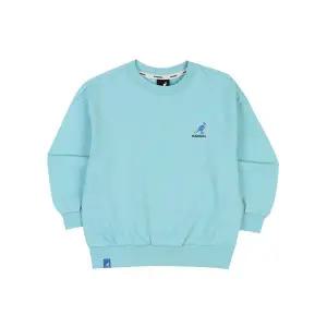 [캉골키즈](광주신세계)클럽 로고 스 셔츠 SA 0103 블루 (ASACMT01030BU)