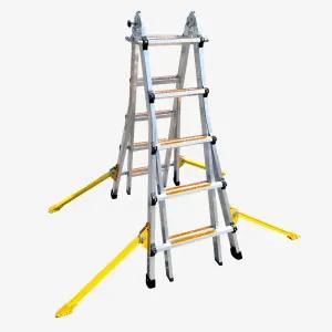 더 안전한 사다리 5단 안전발판형 HSN-L4005 논슬립 미끄럼 방지대 부착