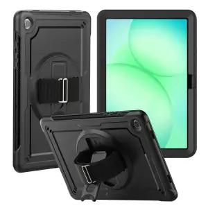 갤럭시탭 A11 플러스 케이스 디펜더 경량 아머 핸드스트랩 케이스 360도 회전 거치