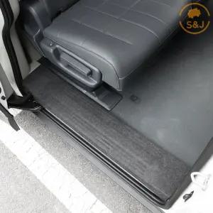 PV5 카고 패신저 펠트 카본 원단 도어스텝 커버 스크래치 방지 차량 보호 용품