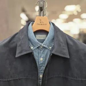 TREMOLO HC14 스웨이드평에리 점퍼 (주)세정 트레몰로 26년 S/S 스웨이드 평에리  TRN