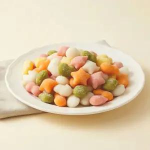 팔도맛쟁이 오색 모양떡 1kg+1kg