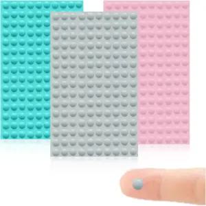 야피기 450개 시각 장애인용 점자 스티커용 범프 닷 저시력 촉각 보조 장치 키보드 가젯 및 장비용