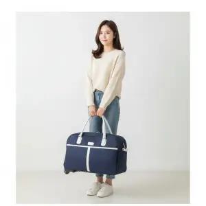 2컬러 남녀공용 기내용 손잡이형 핸드백 더블 캐리어백 BS-60