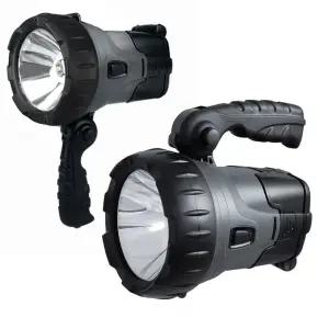 LED 캠핑 순찰 랜턴 AA건전지 접이식 손잡이 대형 방범용 손전등 후레쉬