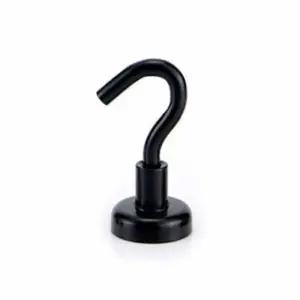 고리 네오디움자석 소 검정 초강력자석 강력자석/자석고리/후크/소품걸이/현관자석/소형/무타공후크/마그네