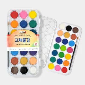 아이비스 6000 21색 고체물감(SP)