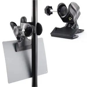 방송 촬영 크로마키 배경 스크린 U자형 클램프 집게 거치대