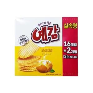 오리온 예감 오리지널 288gx6개+사은품/사무실/가공식품/모음/번들/대용량/과자/간식/아이/주전부리/안주