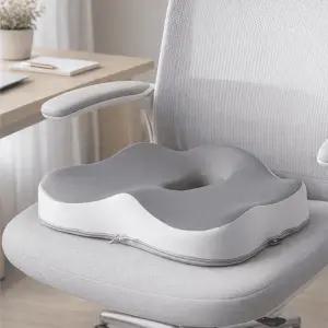 BNS 무중력 구름방석 메모리폼 의자 방석 사무실 차 운전 쿠션