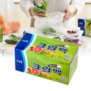 크린랩 크린백 뽑아쓰는 대용량 위생백 (중) 25x35 400매