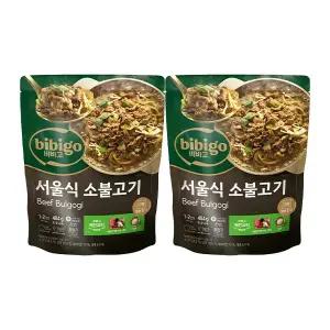 [소비기한 임박] CJ 비비고 서울식소불고기 404g, 2개