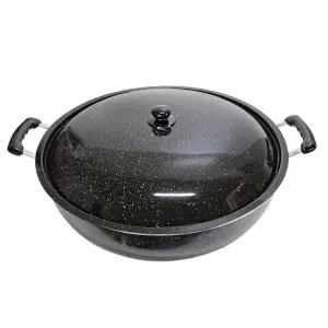 우성 마블코팅 튀김팬 튀김솥 35cm 튀김솥 튀김팬 마블코팅 은향균