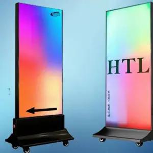 양면충전식배너광고판 무선입간판 철제배너 스탠드배너 메뉴안내판 LED배